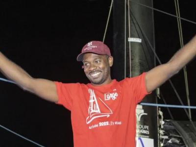 Rodolphe sépho, premier guadeloupéen à franchir la ligne d’arrivée