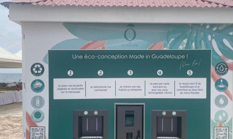 Capesterre-belle-eau : inauguration d’une fontaine à eau ultra-filtrée et reminéralisée