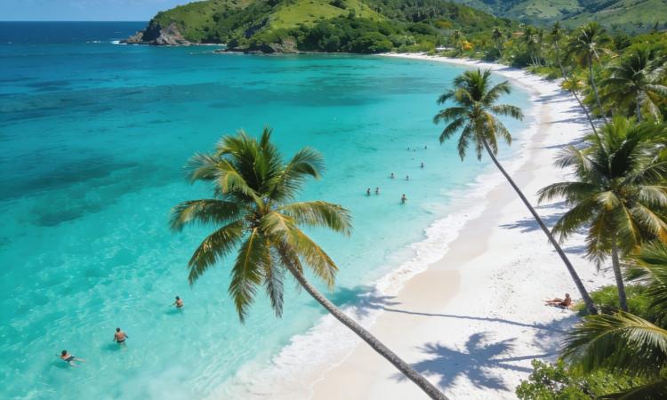 Les plus belles plages de guadeloupe : le guide complet (carte + conseils)