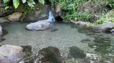 Le bain des Amours en Guadeloupe