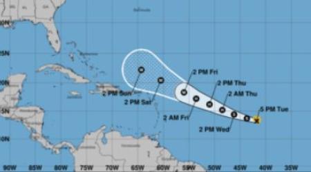 La tempête Lee, qui se dirige vers le nord de l’Arc Antillais, pourrait devenir un ouragan majeur