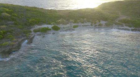 La plage naturiste de l’Anse Tarare