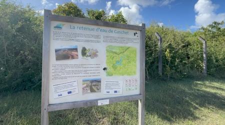 La réserve d’eau de Gaschet