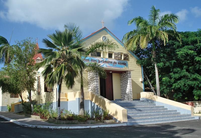L'église historique Sainte-Anne à la Désirade
