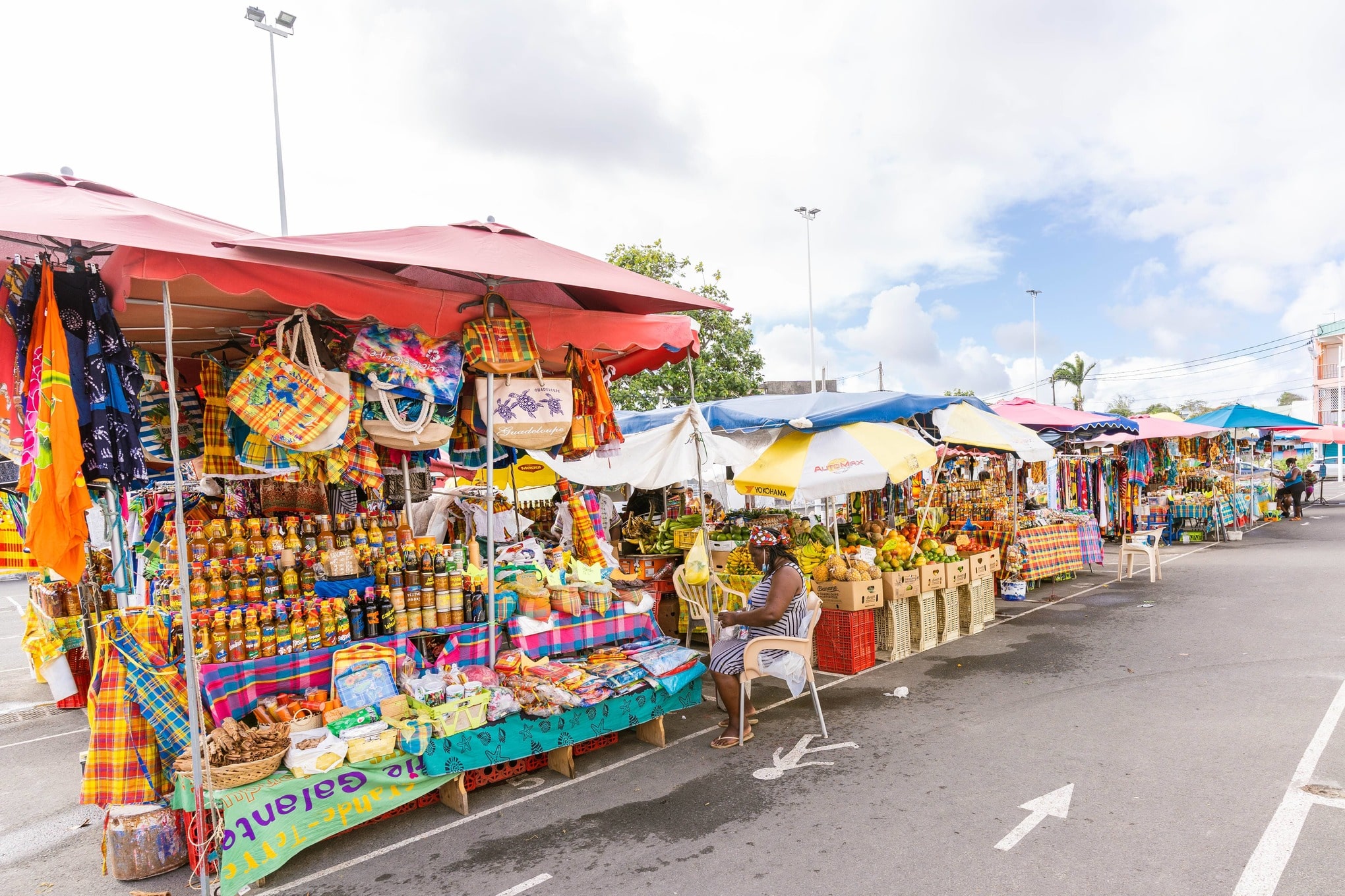 Marché local de la Guadeloupe