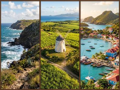 Marie-galante, les saintes, la désirade : laquelle choisir pour une escapade parfaite ?